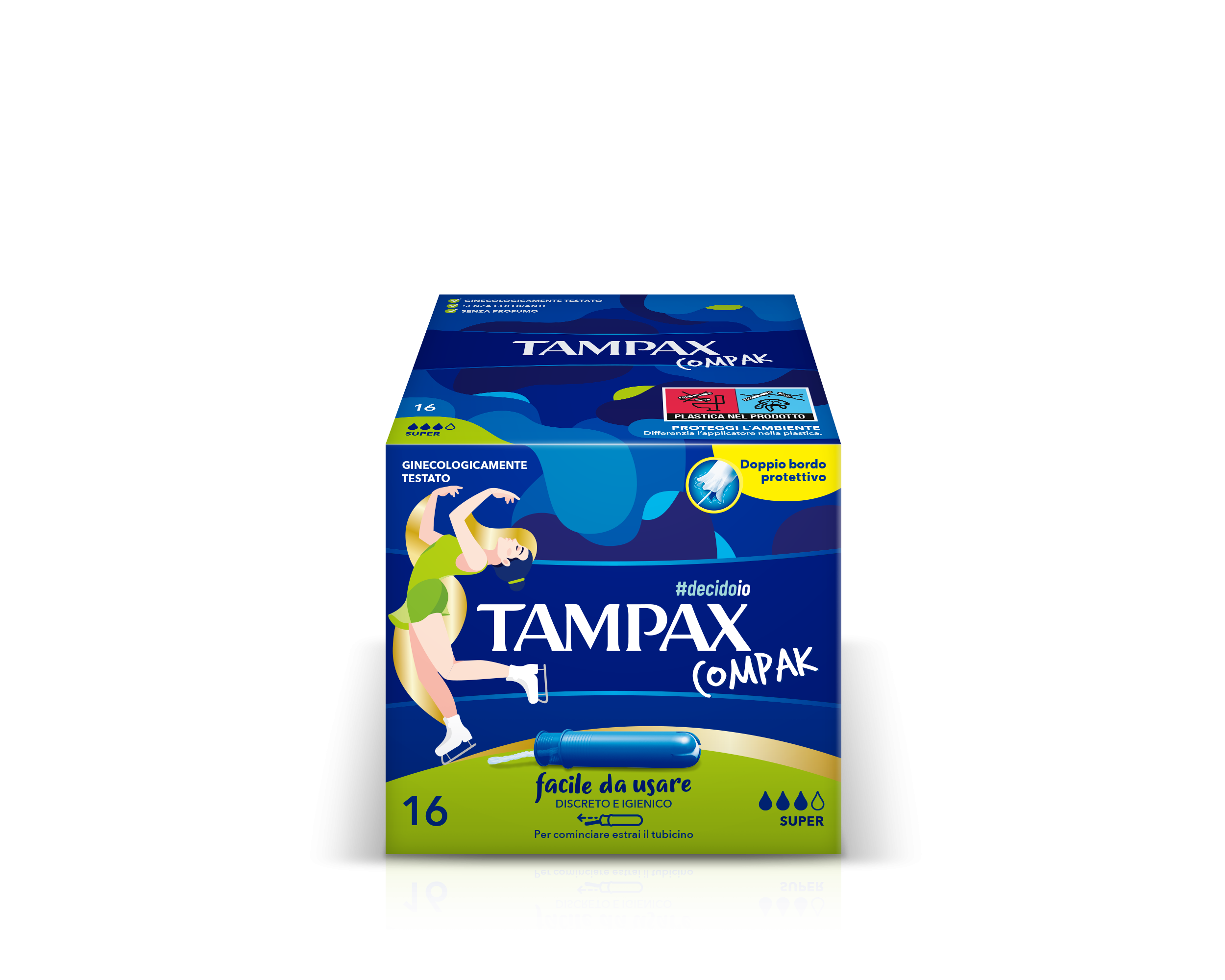 Tampax Compak Super Assorbenti Interni 16 pezzi