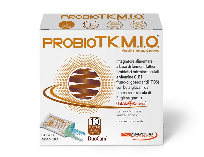 Pool Pharma ProbioTKM.I.O Integratore di Fermenti Lattici 10 bustine
