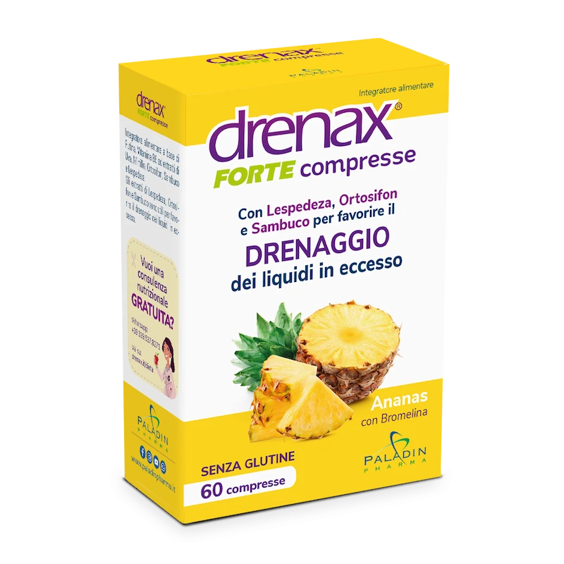Drenax Forte Ananas Integratore Drenante 60 compresse