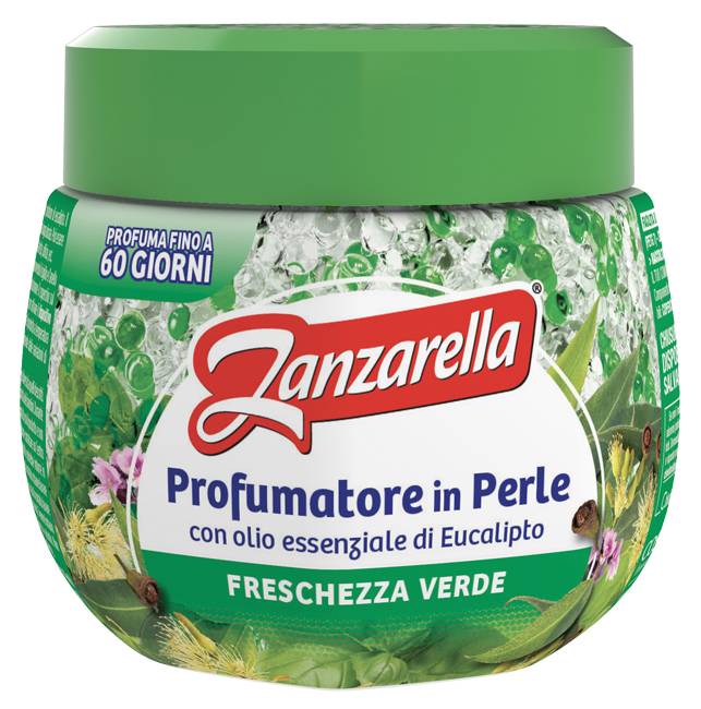 Zanzarella Profumatore in Perle Freschezza Verde 170 g