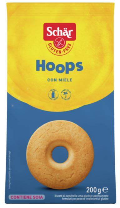 Schar Hoops Biscotti con Miele senza Glutine 200 g