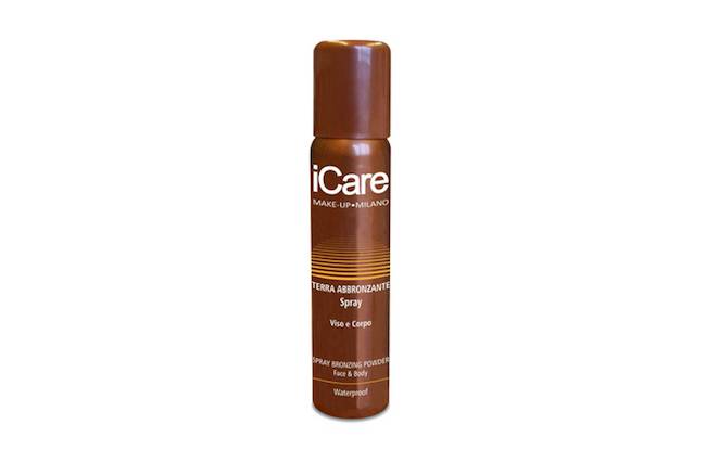 ICare Terra Abbronzante Spray Viso e Corpo Colore 50 Natural Medium