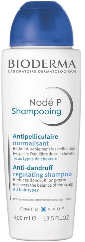 Bioderma Node P Normalisant Shampoo Antiforfora per tutti i Tipi di Capelli 400 ml