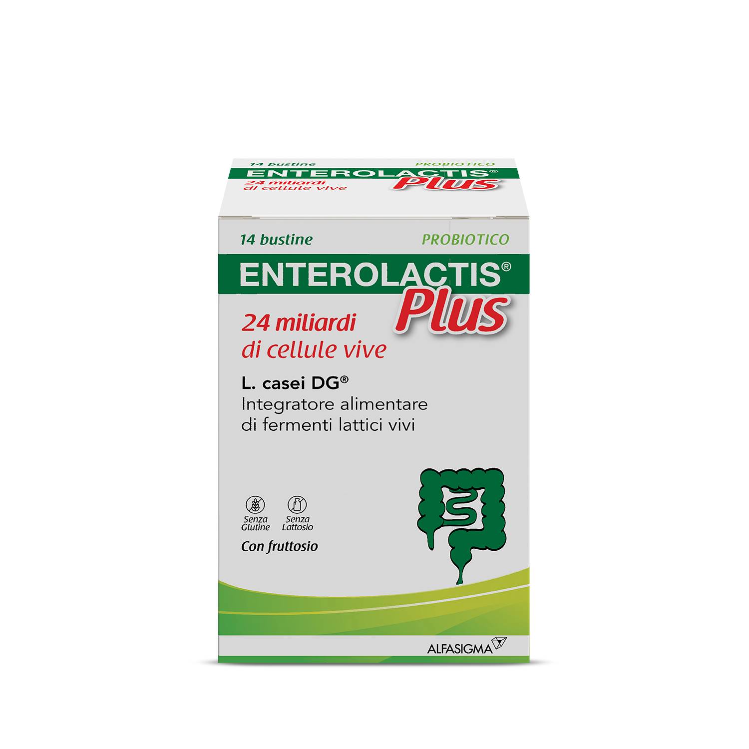 Enterolactis Plus Integratore di Fermenti Lattici Vivi 14 bustine