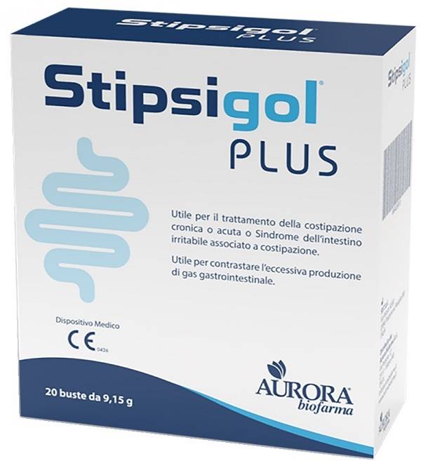 Stipsigol Plus Integratore Regolarità Intestinale 20 bustine
