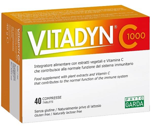 Vitadyn C 1000 Integratore per il sistema immunitario Vitamina C 40 Compresse