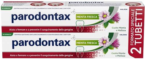 Parodontax Bipack Dentifricio Menta Fresca 2 X 75 ML