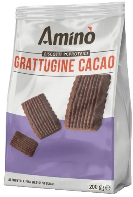 Aminò Grattugine al Cacao Biscotti Aproteici 200 grammi