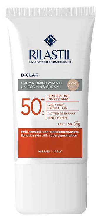Rilastil Sun System D - Clar Crema Uniformante SPF50+ Light Color 40 ml