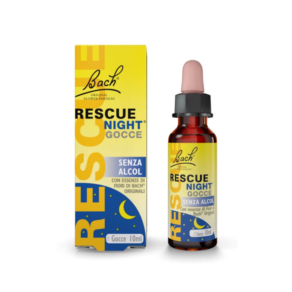 Bach Original Rescue Night Gocce per una Buona Notte 10 ml