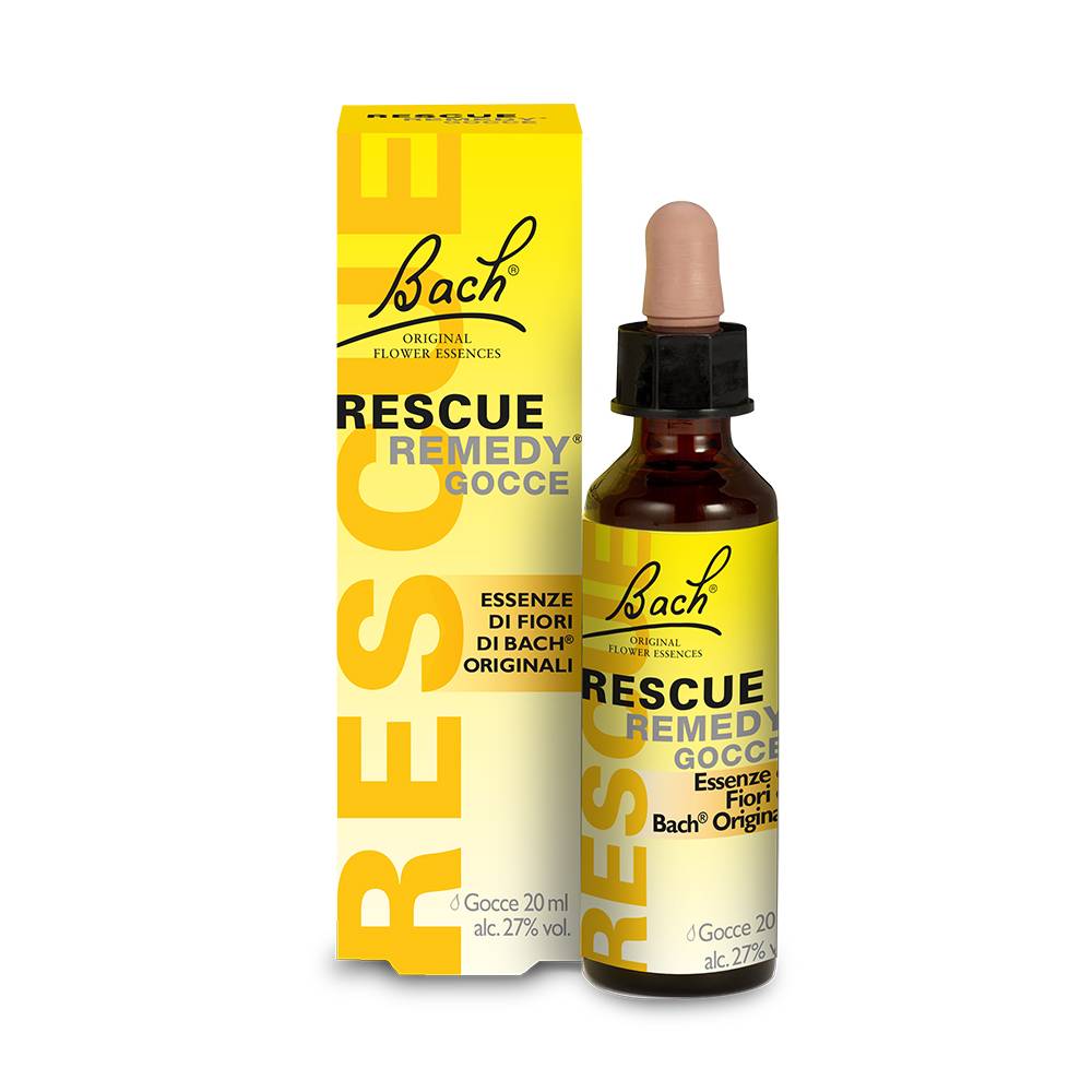 Bach Original Rescue Remedy in Caso di Stress, Ansia e Panico 20 ml