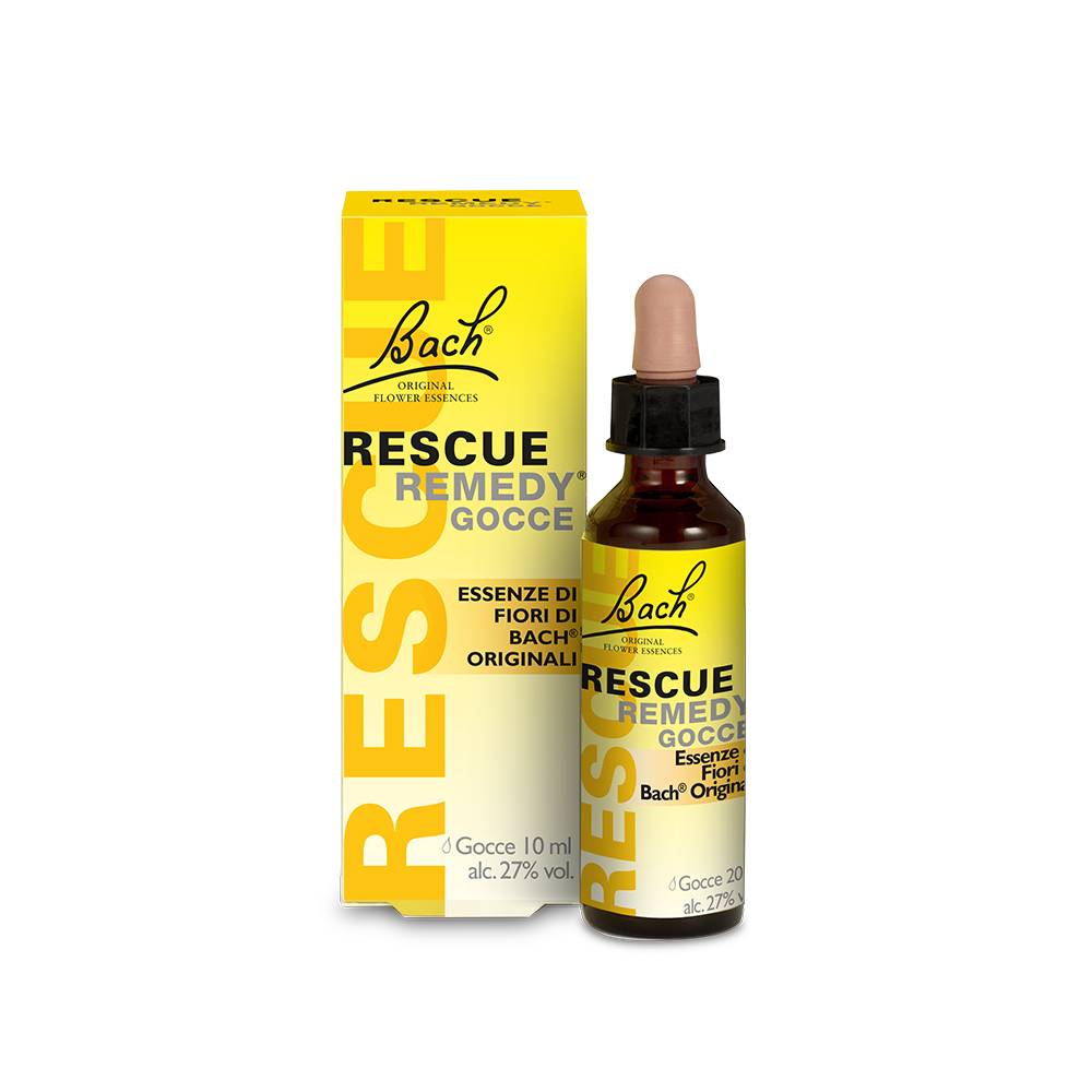 Bach Original Rescue Remedy in Caso di Stress, Ansia e Panico 10 ml