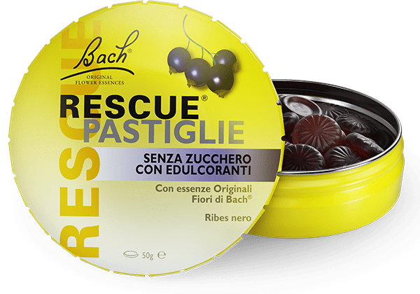 Rescue Bach Original Pastiglie Ribes Nero 50 grammi