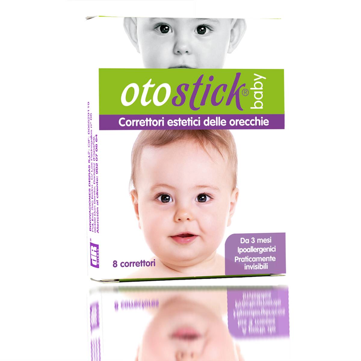 Otostick Bebè Correttore estetico delle orecchie prominenti