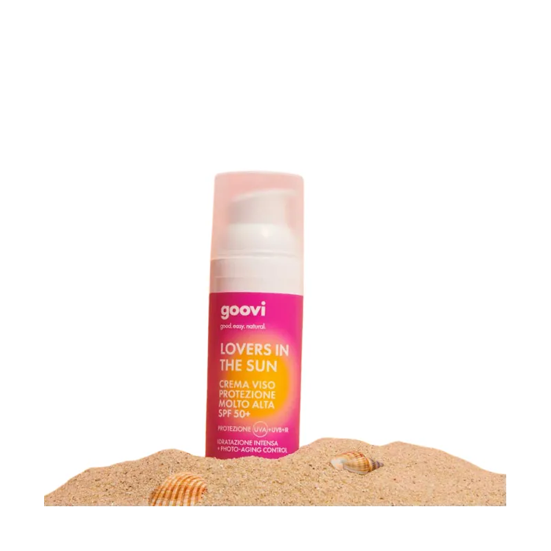 Goovi Lovers in The Sun Crema Solare Viso SPF50+ 50 ml