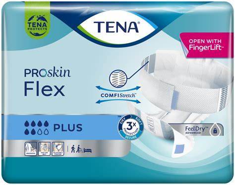 Tena Flex Plus Pannolino a cintura con Assorbenza Plus Misura M 30 pezzi