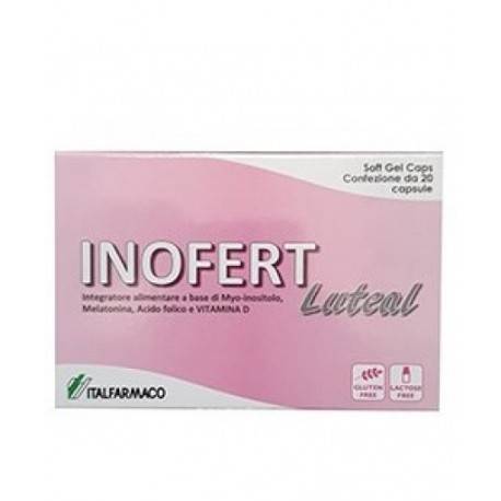 Inofert Luteal Integratore per la Funzionalità Ovarica 20 Capsule