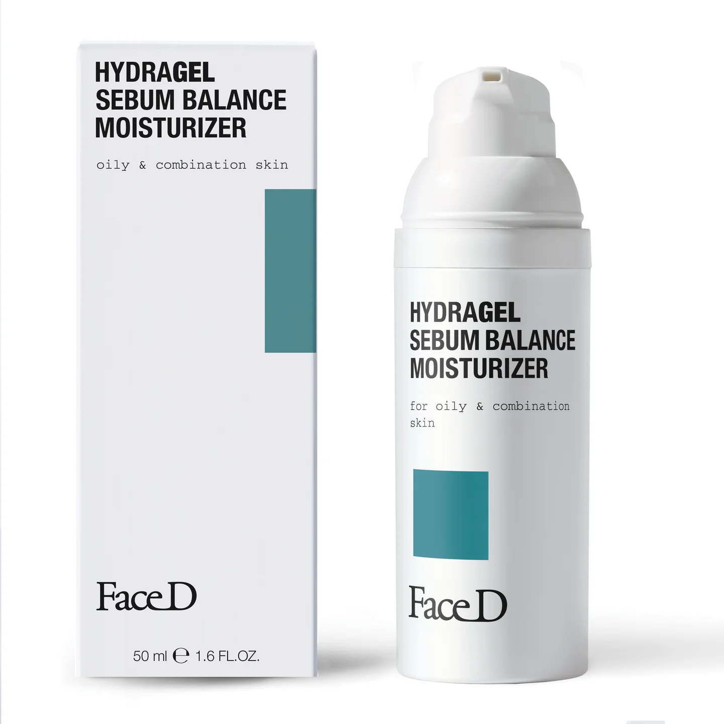 Face D Hydragel Sebum Blance Moisturizer Gel Viso Idratante sebo - equilibrante 50 ml
