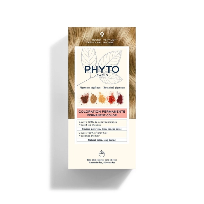 Phyto Color Kit Tinta per Capelli Colore 9 Biondo Chiarissimo