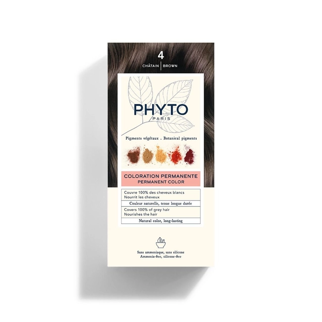 Phyto Color Kit Tinta per Capelli Colore 4 Castano