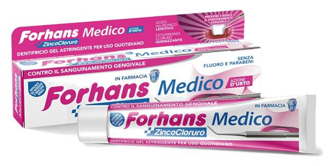Forhans Medico Dentifricio Gel Astringente 75 ml