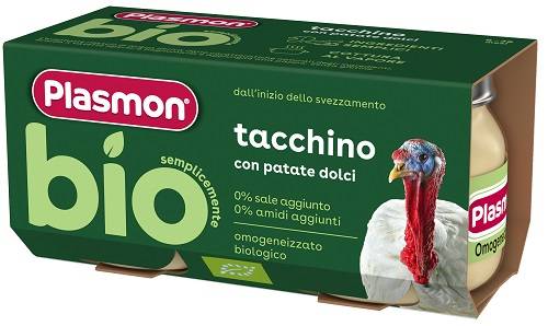 Plasmon Bio Omogeneizzato al Tacchino 2 pezzi