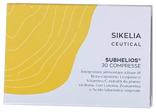 Sikelia Ceutical Subhelios Integratore per il Benessere della Pelle 30 compresse