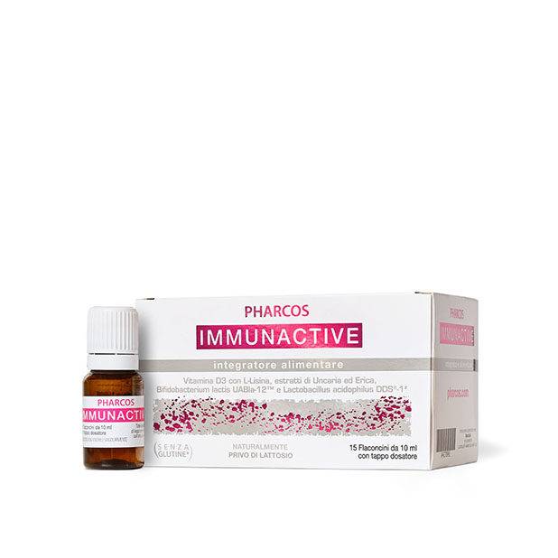 Pharcos Immunactive Integratore Difese Immunitarie 15 flaconi