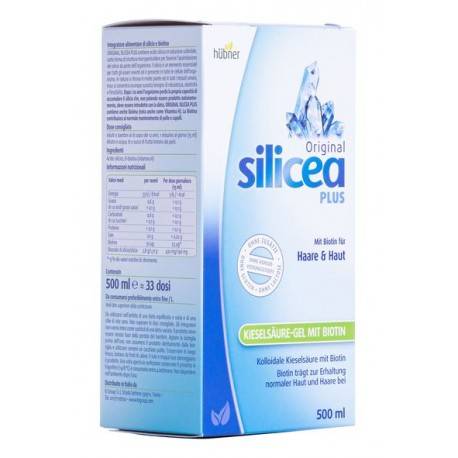 Hubner Silicea Plus Integratore Benessere Pelle e Capelli 500 ml