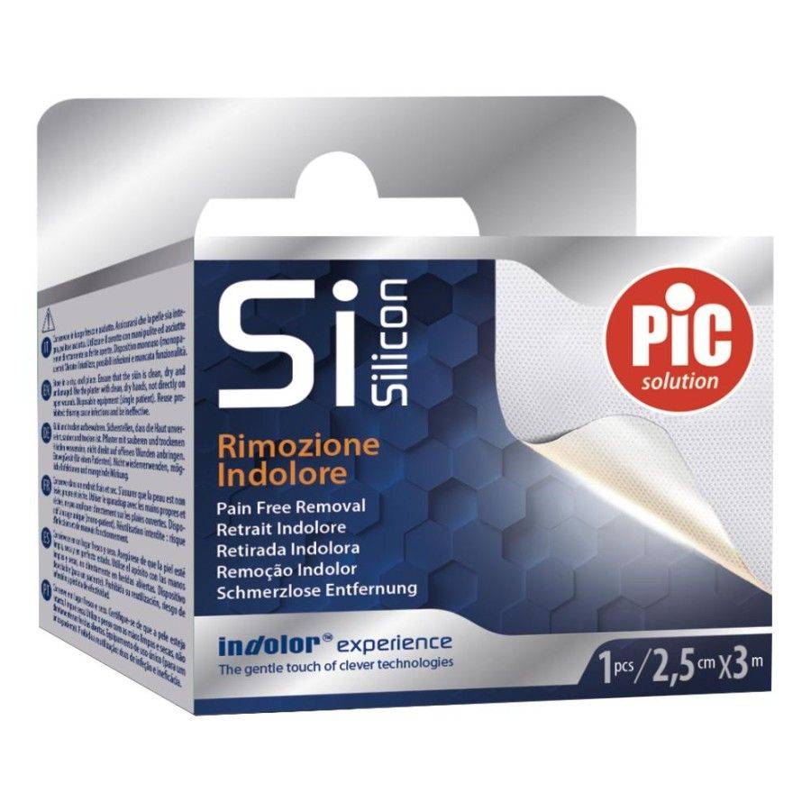 Pic Cerotto Rocchetto Siliconico 2,5 cm X 3 m