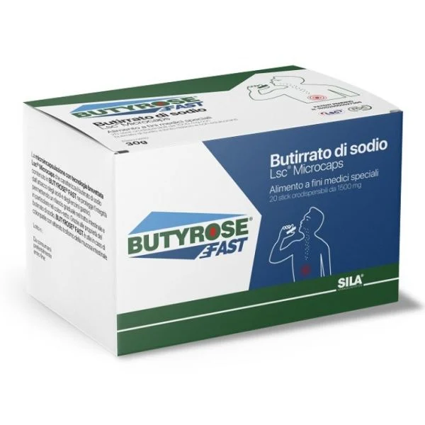 Butyrose Fast Integratore per il Benessere Intestinale 20 stick