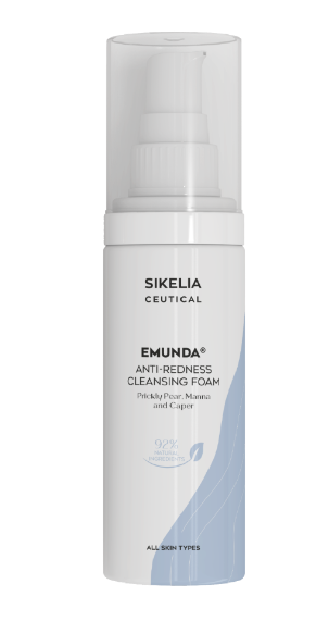 Sikelia Emunda Mousse Detergente Anti - Rossore Viso 150 ml