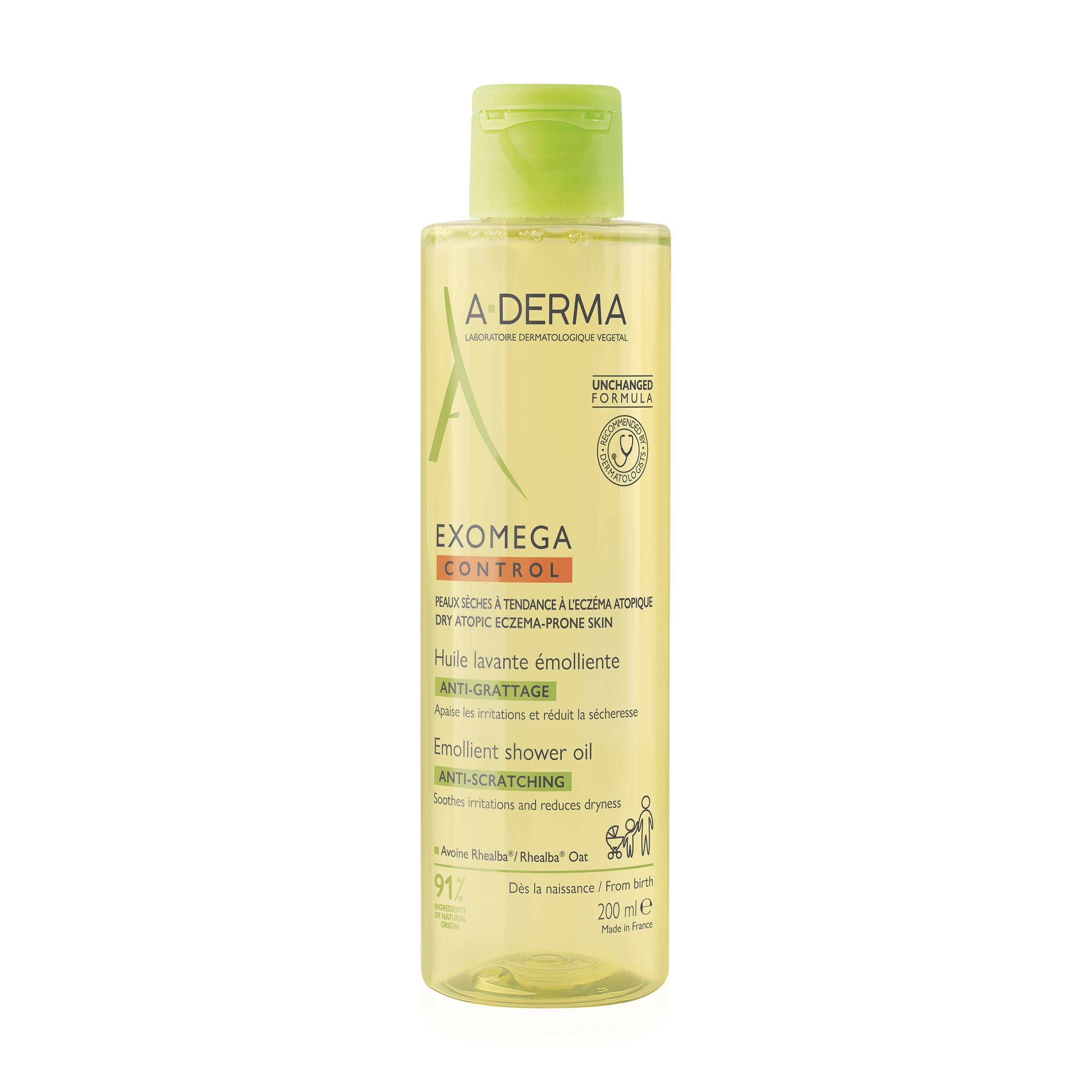 A - Derma Exomega Control Olio Lavante Emolliente 200 ml