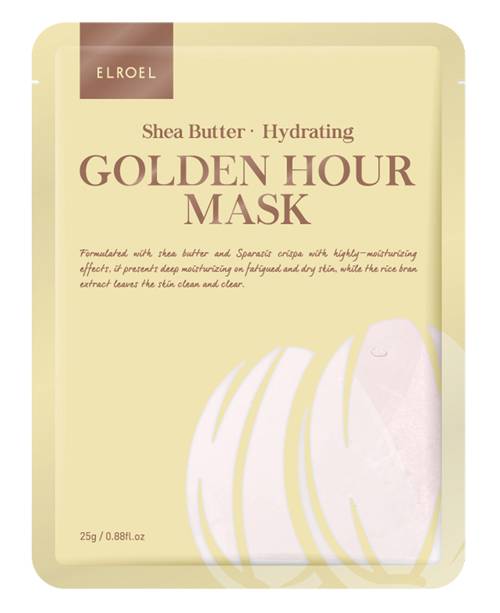 Elroel Golden Hour Mask Shea Butter Maschera Idratante Viso 25 g