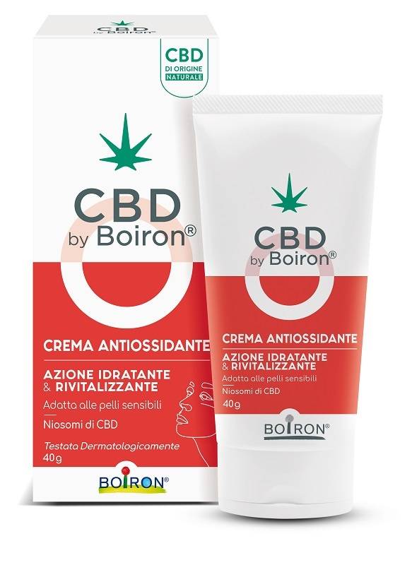 Boiron CBD Crema Antiossidante per Pelli Sensibili 40 g