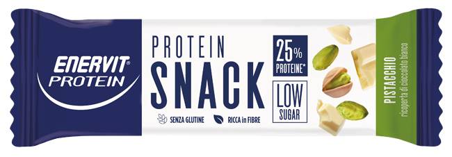 Enervit Protein Snack Pistacchio Low Sugar Barretta Proteica 27 grammi