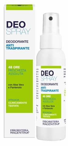 Erboristeria Magentina Deo Spray Deodorante Antitraspirante 48 Ore 100 ml