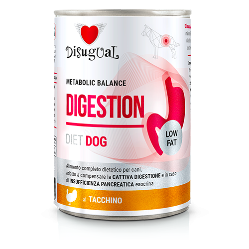 Disugual Dog Digestion Alimento Dietetico Gusto Tacchino 400 g