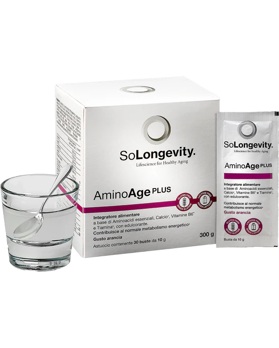 Solongevity Aminoage Plus Integratore Nutraceutico 30 bustine