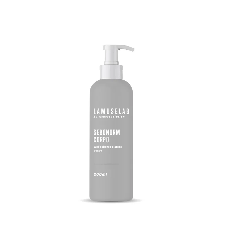 Lamuselab Sebonorm Gel Seboregolatore per il Corpo 200 ml