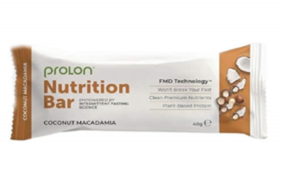 ProLon Nutrition BAR Barretta Dietetica Noci di Macadamia e Cocco 40 g
