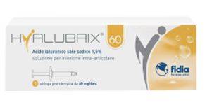 Fidia Hyalubrix Siringa Intra - Articolare 60 Mg Acido Ialuronico 4 ml