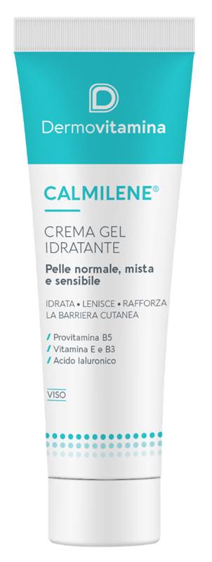 Dermovitamina Calmilene Crema Gel Viso Idratante e Lenitiva 40 ml
