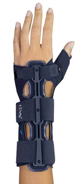 Dual Lock T Polsiera Steccata Con Immobilizzatore Pollice Sinistra Taglia Small