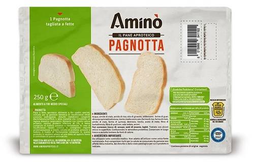 Amino Pagnotta a Basso Contenuto Proteico 250 G