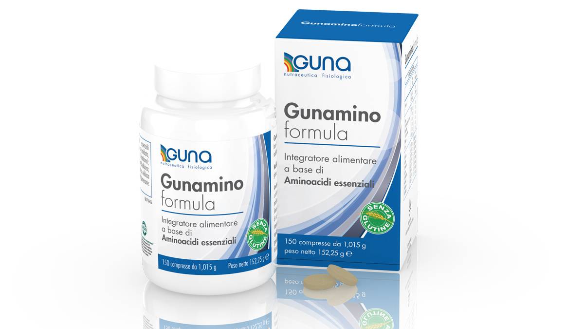 Guna Gunamino Formula Integratore di Aminoacidi Essenziali 150 compresse