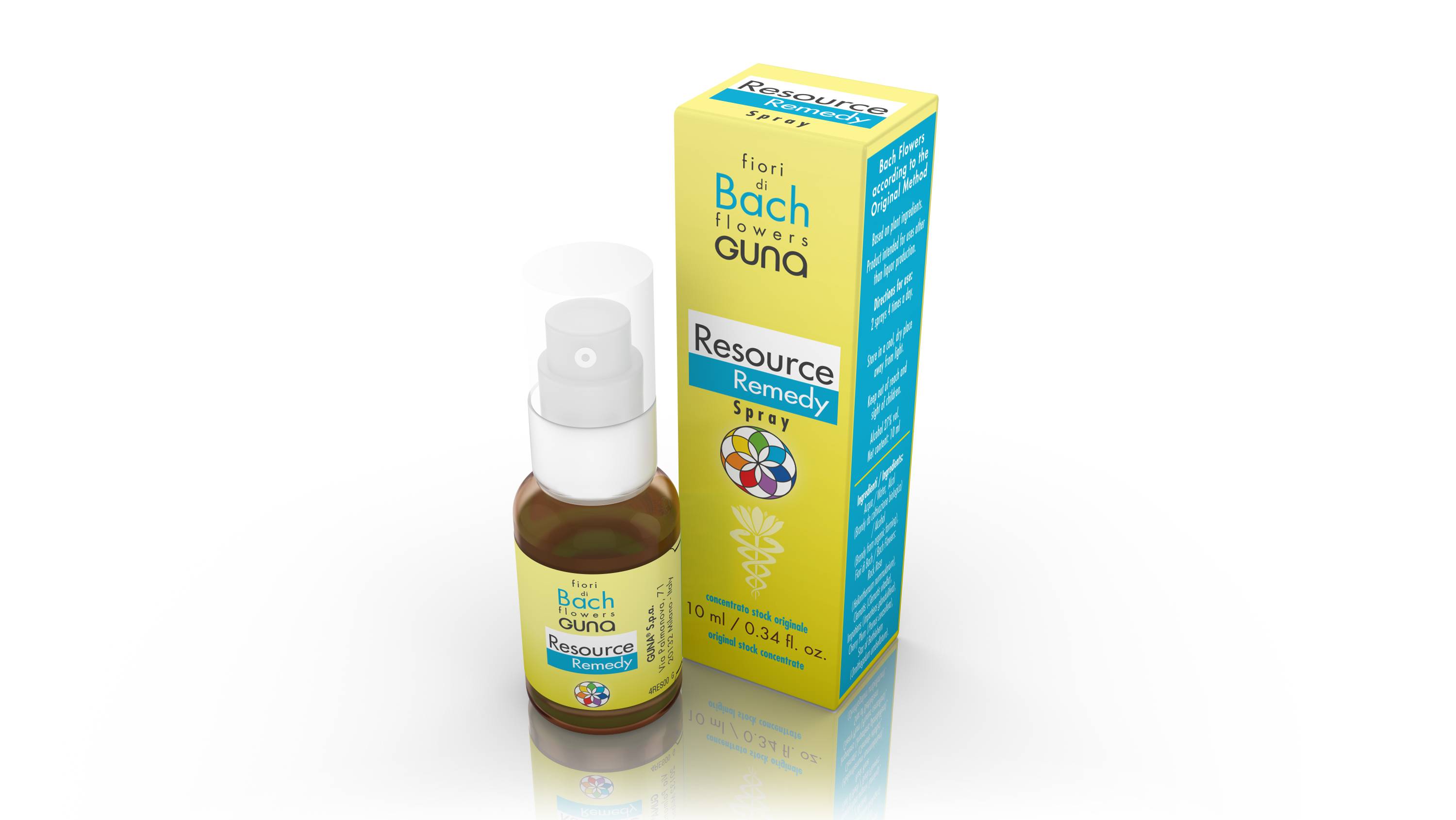 Guna Fiori di Bach Resource Remedy Relax No Stress Spray 10 ml