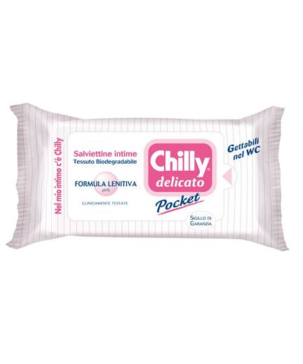 Chilly Salviettine intime con formula delicata 12 pezzi