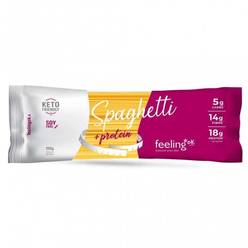 FeelingOk + Protein Spaghetti Pasta Proteica 250 g