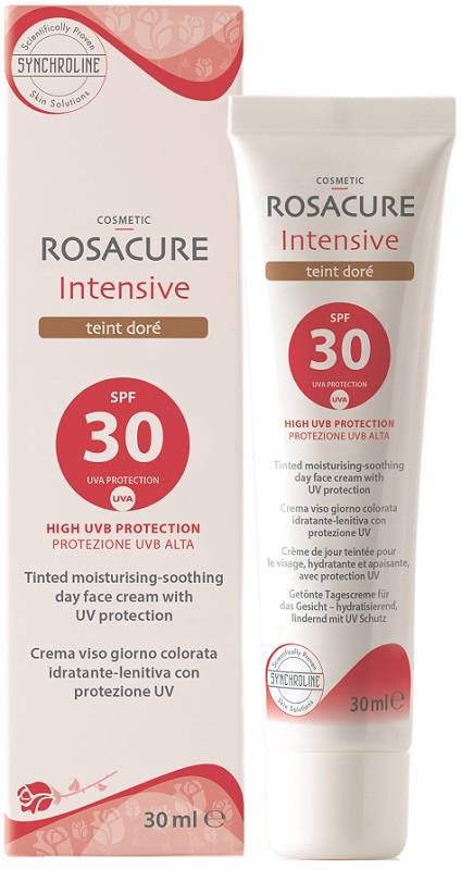 Synchroline Rosacure Intensive Teint Dorè SPF30 Crema Protettiva Colorata Viso 30 ml